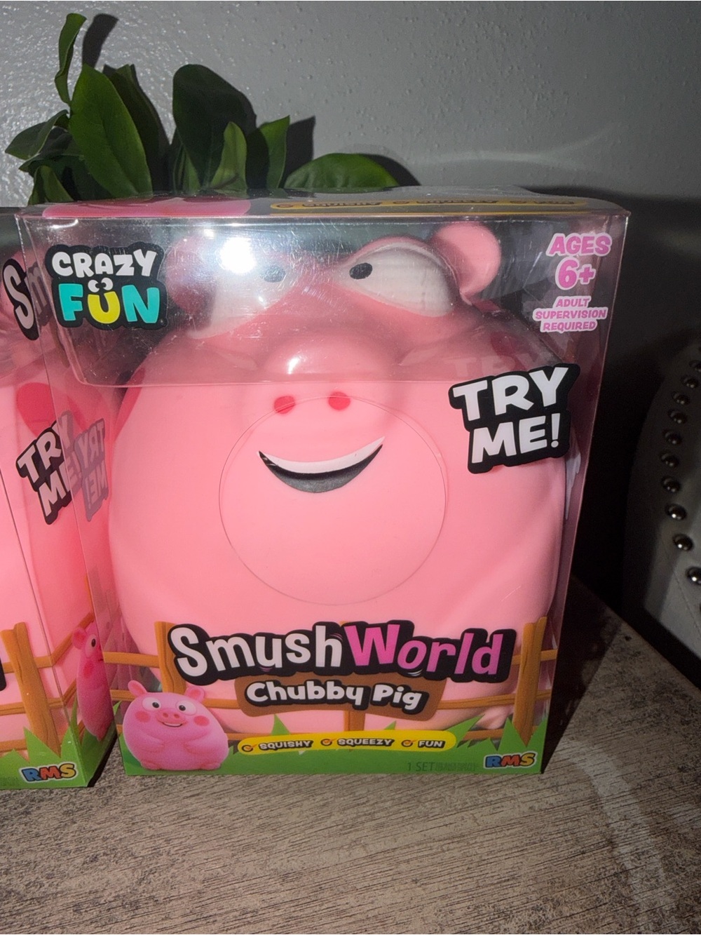 SmushWorld Chubby Pig - Pink
